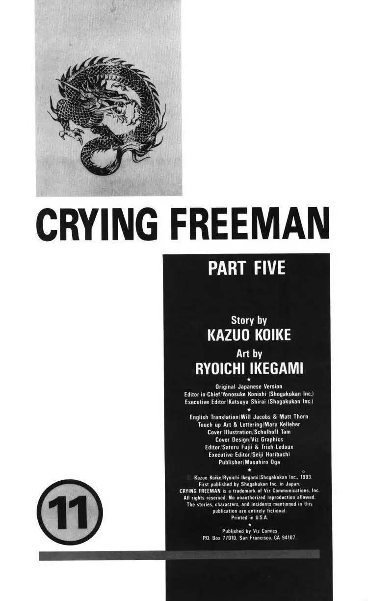 Crying Freeman Chapter 5.2 131